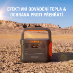 Odvádění tepla a ochrana před přehřátím Explorer 1000 Pro